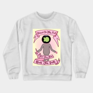 The Midnight Gospel Fish Bowl Man Crewneck Sweatshirt